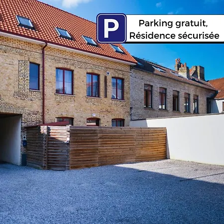 Апартаменты En Plein Centre De Saint-omer - A 5 Min De La Gare, Parking Prive Gratuit